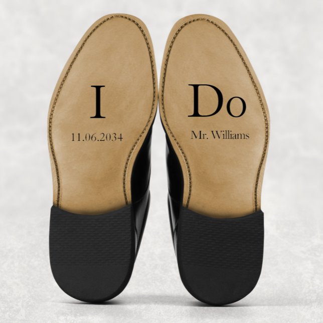 I Do Groom Wedding Shoes Custom Vinyl (I Do Groom Wedding Shoes Custom Vinyl Sticker
)