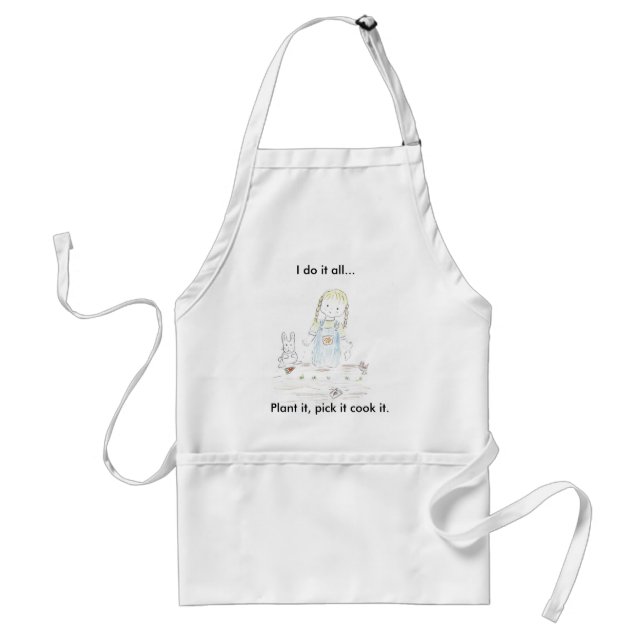 I do it all standard apron (Front)