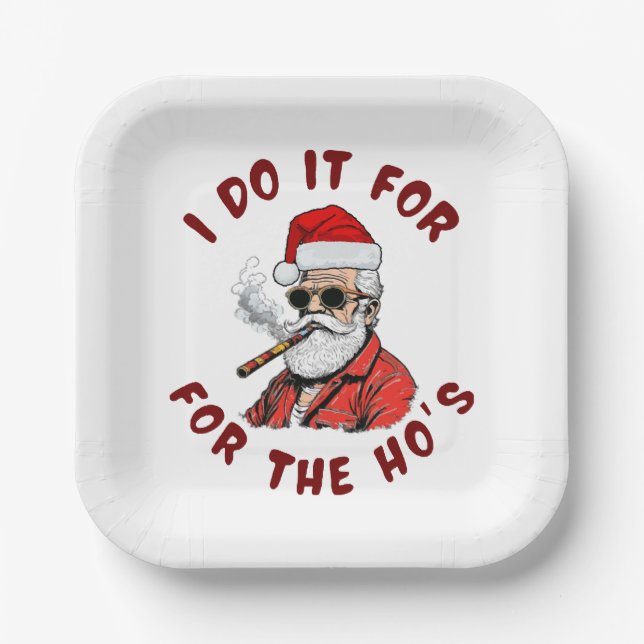 I do it for the hos paper plate (Front)