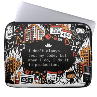I do it in production - Laptop sleeve for devs