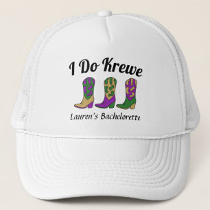 I Do Krewe Mardi Gras Bachelorette Trucker Hat