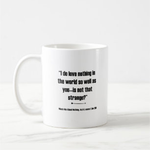 I do love nothing in the world - Shakespeare quote Coffee Mug