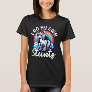 I Do My Own Stunts Broken Arm Gifts For Kids T-Shirt