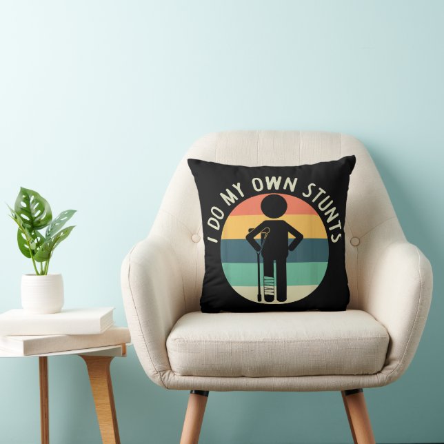 i do my own stunts cushion (Chair)