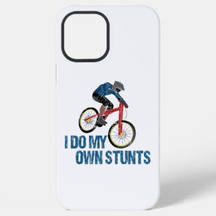 I Do My Own Stunts Mountain Biker Vintage iPhone 12 Pro Max Case