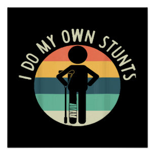 i do my own stunts poster