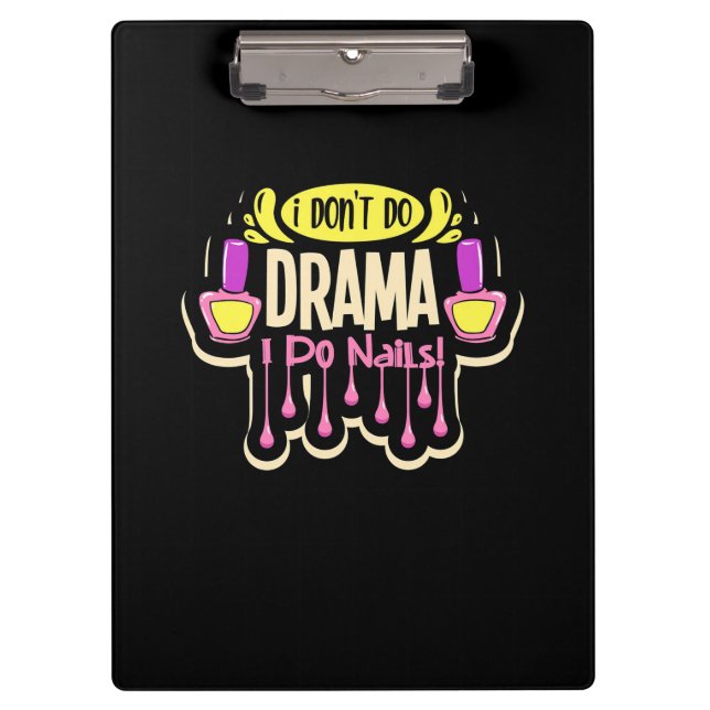 I Do Nails Clipboard (Front)