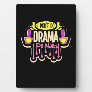 I Do Nails Plaque