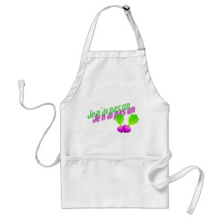 I do not have a radish standard apron