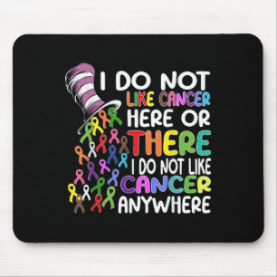 I Do Not Like Cancer Here Or There I Do Not Like C Mouse Pad