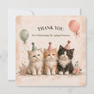 I Do Not Like My Birthday Party Thank You Card