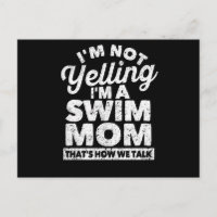 I do not scream, I am a swimming mother