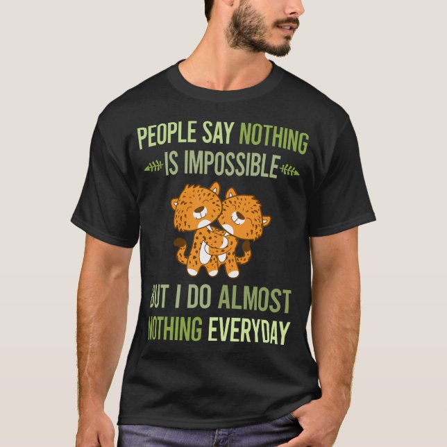 I Do Nothing Jaguar 42 T-Shirt (Front)