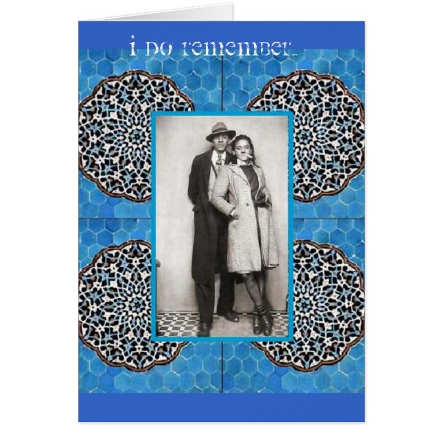 I Do Remember... (Front)