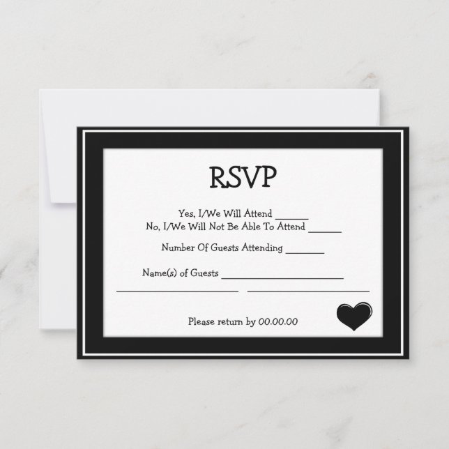 i do rsvp card (Front)