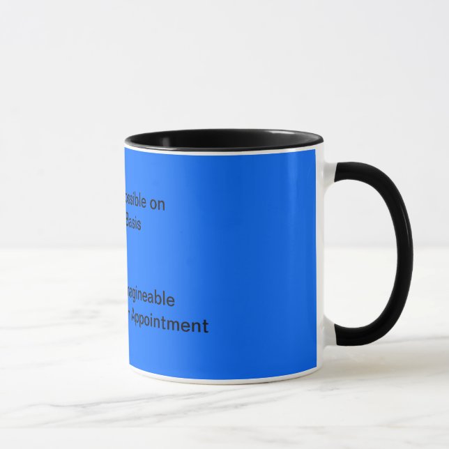 I do the Impossible Mug (Right)