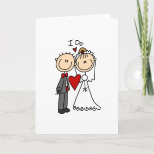 I Do Wedding Ceremony Card
