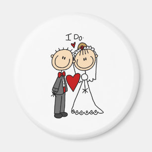 I Do Wedding Ceremony Magnet