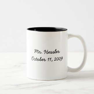 I do.  Wedding Mug. Two-Tone Coffee Mug