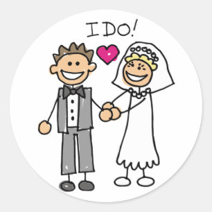 I Do Wedding Stickers