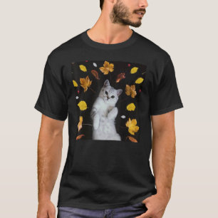 I Do What I Want Cat Coffee Black Cat Red Cup 24 T-Shirt