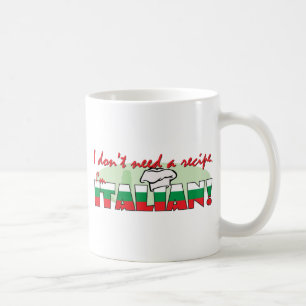 I don’t need a recipe, coffee mug