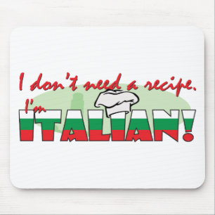I don’t need a recipe, mouse pad