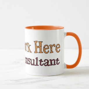 I Don´t Work Here Joke Mug