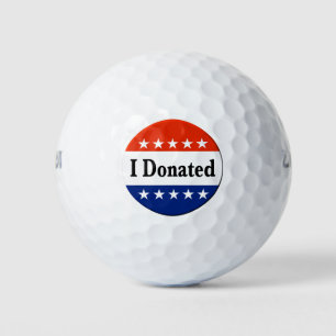 I Donated Golf Balls