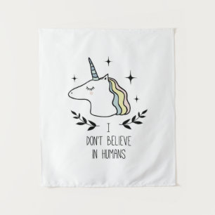 I Don't Believe In Humans Tapestry