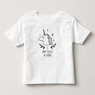 I Don't Believe In Humans Toddler T-Shirt
