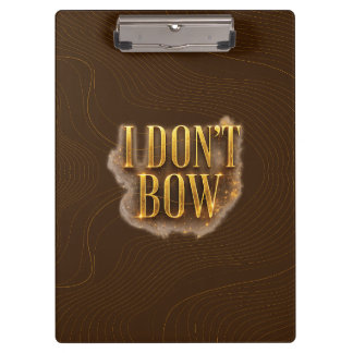 I Don't Bow - Full Coverage Version Clipboard