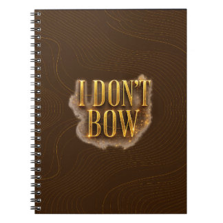 I Don't Bow - Full Coverage Version Notebook