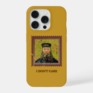 I don't care Van Gogh qoute Phone Case