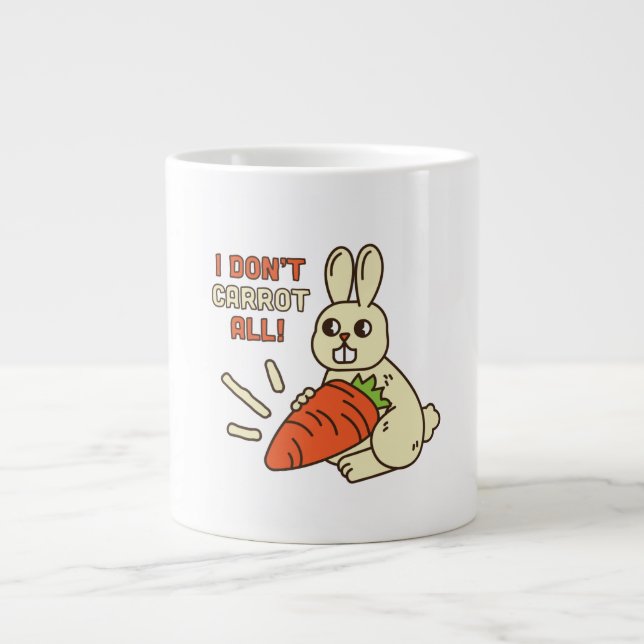 I don't carrot at all        mug (Front)