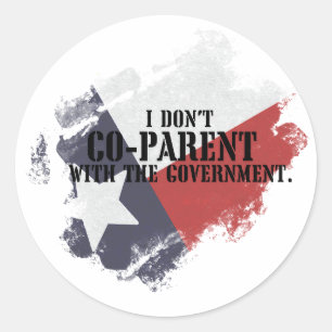 I Don't Co-parent With the Government Sticker