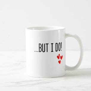 I Don't Do Matching Hearts Valentines Day Couples Coffee Mug
