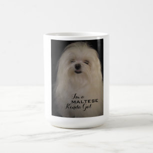 I Dont Do Top Knots MALTESE MUG