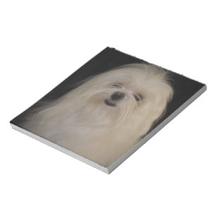 I Don't Do Top Knots MALTESE Notepad