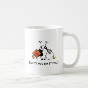 I dont eat my friends coffee mug