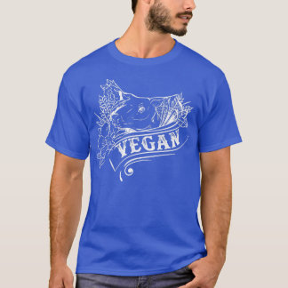 I Don't Eat My Friends, Love Animals Vegan Vegetar T-Shirt