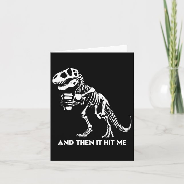 I Dont Exercise I Train For The Zombies Halloween  Card (Front)