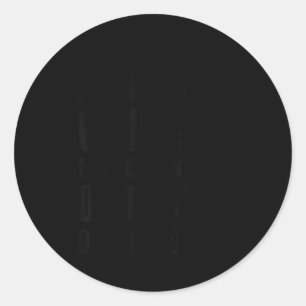 I Don't Gamble I Invest In The Outcome Of The Game Classic Round Sticker