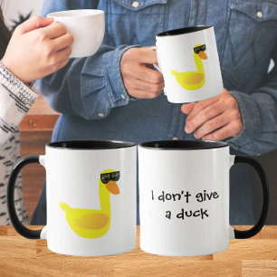 I don't give a Duck Humour Mug