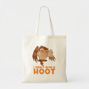 I Don't Give A Hoot Owl Tote Bag