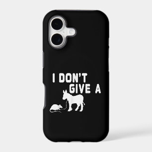 I don't give a Rat gift funny Donkey, Animal Joke