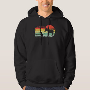 I Don't Give A Rat's Donkey Retro Vintage Saying 1 Hoodie