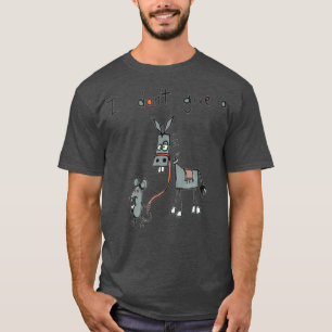 I Dont Give A Rats Donkey T-Shirt
