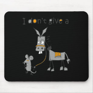 I Dont Give A Rats Jack Mouse Pad