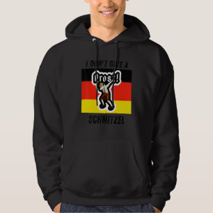 I Don't Give A Schnitzel Dabbing Oktoberfest Beer  Hoodie